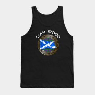 Clan Wood Crest & Tartan Knot Tank Top